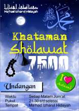 khataman sholawat