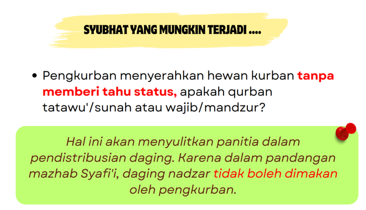 SIapa yang berhak menerima daging kurban 019