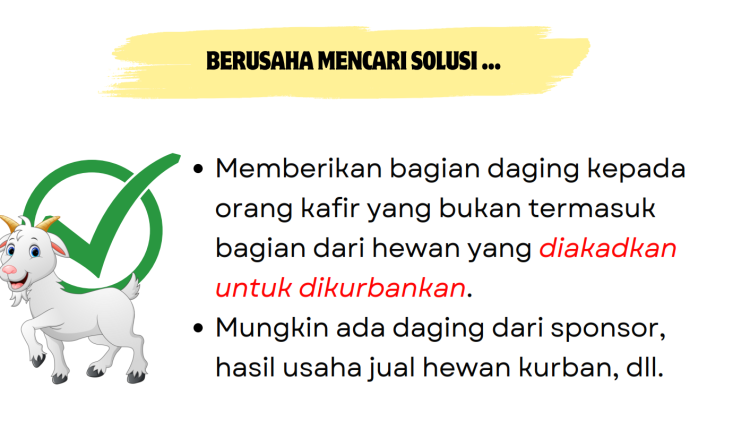 SIapa yang berhak menerima daging kurban 023