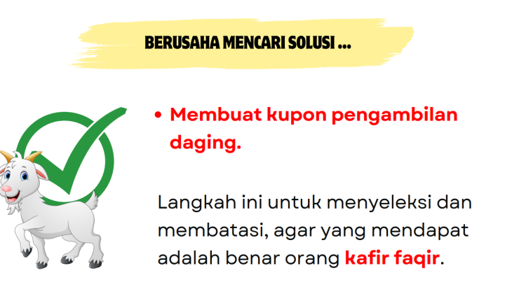 SIapa yang berhak menerima daging kurban 024